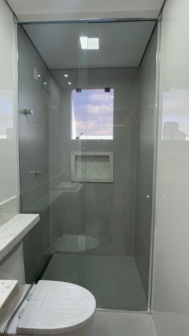Box de banheiro instalado pela Gvidros